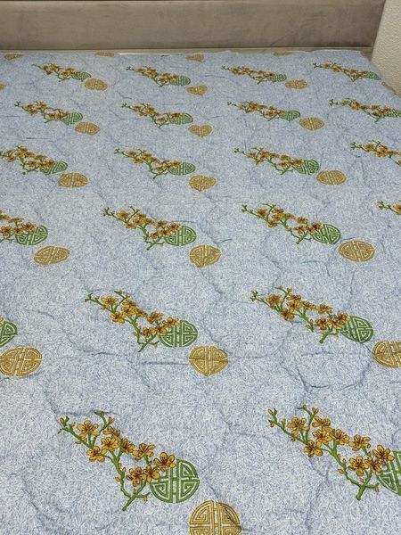 Ковдра Ecotton Євро 200х210 см антиалергенна блакитна 50-0012 Blue 04001 фото