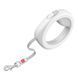Повідець-рулетка для собак WAUDOG R-leash, кругла, XS-M, до 40 кг, 2,9 м, світловідбиваюча стрічка білий 812715 фото 4