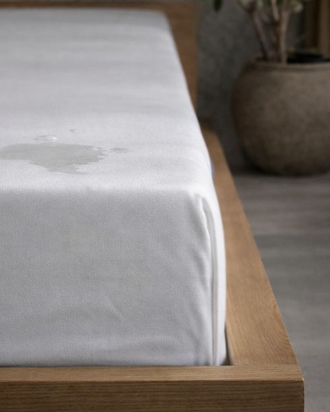 Наматрацник Aqua stop Ecotton Сlassic Soft 120х200 см водонепроникний з бортом по периметру білий 20615 фото