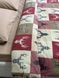 Комплект постільної білизни Ecotton Сімейний 150х215 см Оленi на червоному новорічний теплий із бавовни 24413 фото 5
