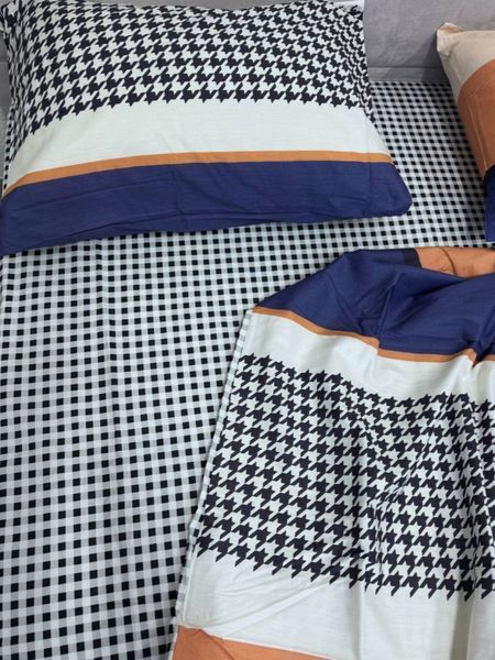 Комплект постільної білизни Ecotton Євро 210х220 см синій (21215А) 23695 фото