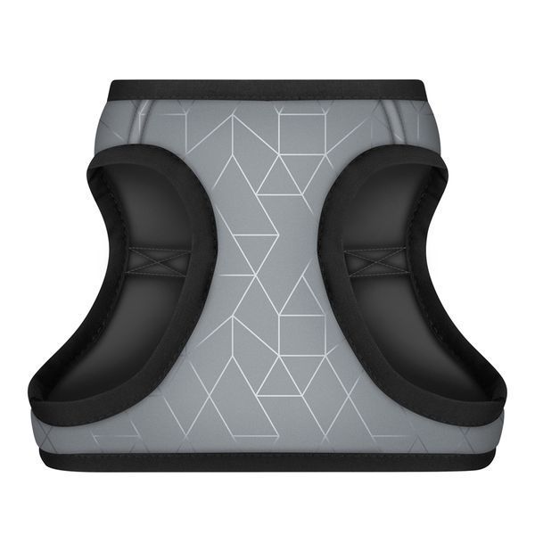 Шлея для собак м'яка WAUDOG Clothes c QR-паспортом, світловідбивна,XS2 B 28-31 см, C 20-22 см 2927 фото