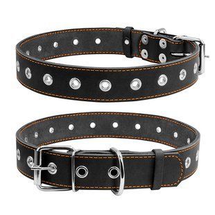 Нашийник "CoLLaR" безрозмірний (ширина 35мм, довжина 69см) чорний 02951 фото