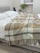 Плед Vladi 170x210 см вовняний 70% бежевий Нова Зеландія 01/Liam 25017 фото 1