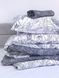 Комплект постільної білизни Ecotton двоспальний 180х215 см сатин Листя (рис. 24312) 24813 фото 6