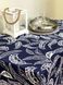 Скатертина Ecotton DUCK 170х200 см водовідштовхувальна синя 2894-25 Blue 23538 фото 3