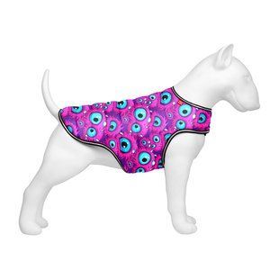 Курточка-накидка для собак WAUDOG Clothes, малюнок "Око монстра", S, А 32 см, B 41-51 см, С 25-35 см 503-4049 фото