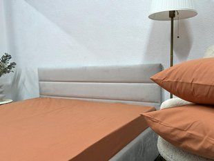 Простирадло на резинці Ecotton 180х200 см помаранчевий Orange 24589 24589 фото
