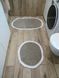 Набір килимків для ванної кімнати, 2 шт, Carpet One Туреччина K100 beige фото 5