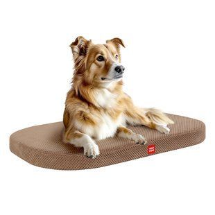 Лежанка для собак WAUDOG Relax, Доріс велюр, зі знімним чохлом, М, Ш 80 см, Дл 55 см 131114 фото