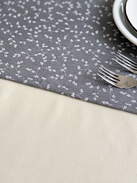 Ранер доріжка Ecotton DUCK 45x170 см для обіднього столу водовідштовхувальна сірий (V 11/ Grey) 25010 фото