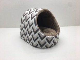Будка Ложе Zoobaza - 36х37х32, бежевий+беж 4823118702477 фото