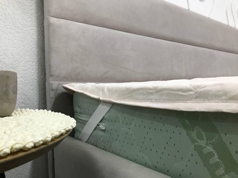Наматрацник Novita 140х200 см захисний антиалергенний з резинкою по кутах (20-0182cream) 03659 фото