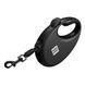 Повідець-рулетка для собак WAUDOG R-leash з контейнером для пакетів, світловідбивна стрічка, М, до 20 кг, 5 м, чорний 26281 фото 2